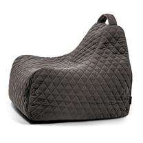 Sėdmaišis Slowdown Game Lure Luxe F50BT.LRLX.G, pilka sp., 170 l