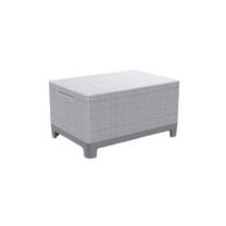 Lauko stalas Keter Scandi Storage, plieno sp./šviesiai pilka sp., 74.7 cm x 51.6 cm x 40 cm