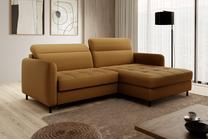 Kampinė sofa Gomsi Manhattan 45, geltona sp., dešininė, 165 x 228 cm x 100 cm