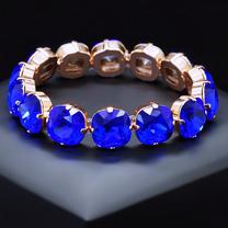 Браслет Diamond Sky, синий цв.