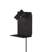 Valgusti seinale Trio Element 222570232, LED, 3000 °K, 1 x 3 W, must v. / must v.