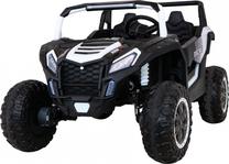 Vaikiškas elektrinis bagis Ramiz ATV Racing Strong, balta sp./juoda sp.