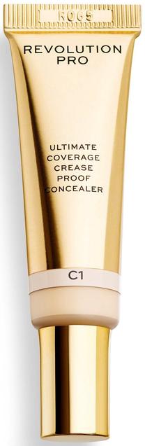 Korektors Makeup Revolution London Pro Ultimate Coverage, gaiši brūna krās., c1, 12 g
