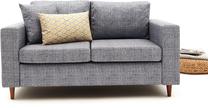 Sofa Hanah Home Step 2-Seat, pilka sp., 83 x 154 cm x 86 cm