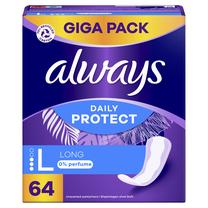 Higieniniai įklotai Always Daily Protect Long, 64 vnt.