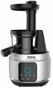 Шнековая соковыжималка Tefal Juice & Clean ZC420E38, 150 Вт