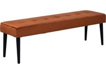 Pufas Scandic House Eetkamerbank Glory, ruda sp., 140 cm x 38 cm x 45 cm