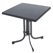 Lauko stalas Patio Dine & Relax Pizarra, antracito sp./pilka sp., 70 cm x 70 cm x 73 cm