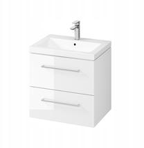 Шкафчик для ванной с раковиной Cersanit Larga Como, белый цв., 45 см x 60 см x 62.2 см