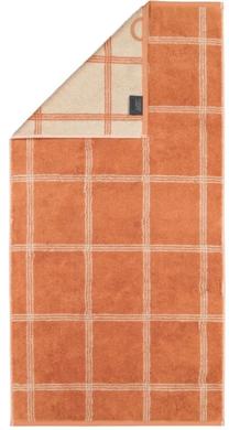 Vannas dvielis Cawo Two Tone 604 32, oranža krās., 100 cm x 50 cm