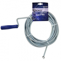 Канализационный трос Geko Drain Auger, 10 м