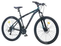 Dviratis kalnų Corelli Felix 1.3, 29 ", 18" rėmas, juoda sp./pilka sp./turkio sp.
