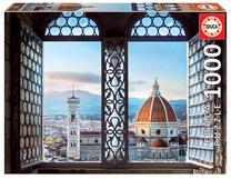 Dėlionė Educa Views Of Florence, 48 cm x 68 cm, 1000 vnt., įvairių spalvų