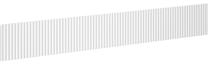 Spintelės fasadas Mexen Rivel, 1.8 cm x 120 cm, 20 cm, balta matinė sp.