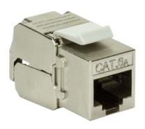 LogiLink Keystone Jack Punchdown CAT6a UTP RJ45 Metal