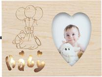 Nuotraukų rėmelis KPH Baby's Led Heart, 20 cm x 18 cm, šviesiai ruda sp.