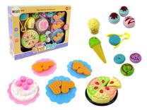 Rotaļlietu ēdienu komplekts, saldumu komplekts Cake First Play