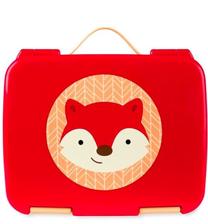 Dėžutė maistui Skip Hop Zoo Bento Fox, 3 m., plastikas, raudona sp./oranžinė sp.