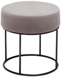 Pufas Hanah Home Moon Steel 501 Mink, pilka sp./smėlio sp., 40 cm x 40 cm x 42 cm