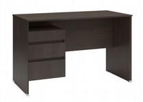 Rakstāmgalds ar atvilktnēm B04-biu3s/120, 120 cm x 59.5 cm, 75.5 cm, brūna krās.
