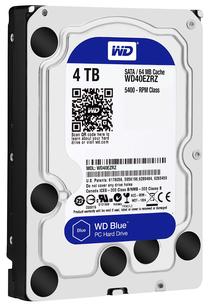 Kietasis diskas (HDD) Western Digital WD40EZRZ, sidabro sp./juoda sp. Prekė su pažeista pakuote.