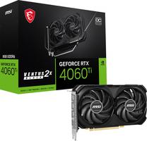 Видеокарта MSI GeForce RTX™ 4060 Ti GeForce RTX 4060 Ti Ventus 2X Black 8G OC, 8 ГБ, GDDR6