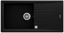 Кухонная мойка Teka Stone 60 L-TG 1B 1D 115330010, тегранит, 100 см x 51 см x 20 см, черный цв.