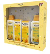 Kūno priežiūros rinkinys Weleda Essential Newborn Set, 1630-20328, 525 ml, 4 vnt.