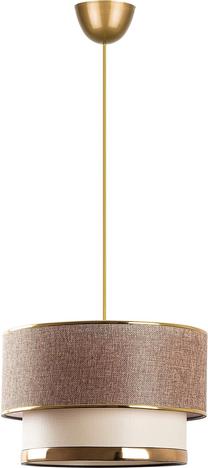 Valgusti rippuv Opviq Cake 390FLH1817, E27, 1 x 60 W, kuldne v./beež v. / kuldne v.