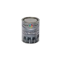 Emaliniai dažai, metalo konkstrukcijoms, apsaugant nuo korozijos Pentacolor Aliuminium, blizgus, 0.9 l, sidabro sp.