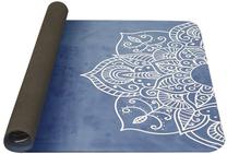 Fitnesa un jogas paklājs Yate Natural, zila krās., 185 cm x 68 cm x 0.1 cm