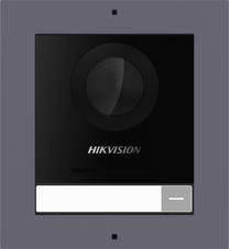 Видеодомофон Hikvision DS-KD8003-IME1(B)/Surface, черный цв./серый цв.