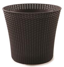 Puķu pods Keter, plastmasa, brūna krās.