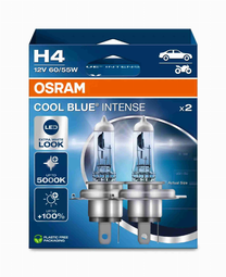 Автомобильная лампочка Osram Cool Blue Intense OS64193CBN-2HB, галогеновая, синий цв., 12 В