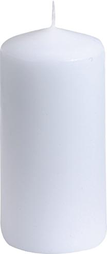 Žvakė, cilindrinė Pap Star Cylinder 11.5cm, 24 h, balta sp.