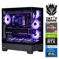 Stacionārs dators Intop RM65783WH AMD Ryzen 9 9900X, DDR5 32 GB, SSD 1 TB, Nvidia GeForce RTX5070Ti 16 GB GDDR7, Windows 11 Home