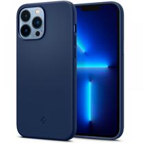 Чехол для телефона Spigen Silicone Fit, темно-синий цв., Apple