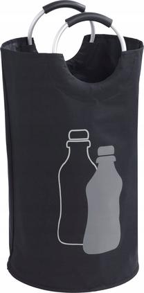 Maišelis, su rankenomis Wenko, buteliams laikyti ir nešioti, 38 cm, 69 l, juoda sp.