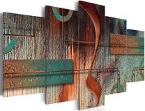 Akrilo stiklo reprodukcija Artgeist Abstract Melody, 40 cm x 100 cm
