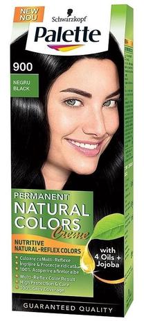 Matu krāsa Schwarzkopf Palette, deepest sea black krās., Deepest Sea Black 900