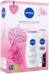 Kūno priežiūros rinkinys Nivea Sensitive Clear, 2 vnt.