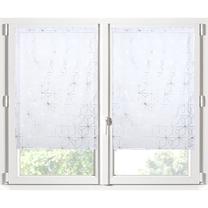 Dienas aizkari Lovely Hoffmann RA2B389001, zelta krās./balta krās., 60 cm x 120 cm, 2 gab.