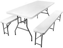 Turistinis baldų komplektas Malatec Folding Garden Table With Benches