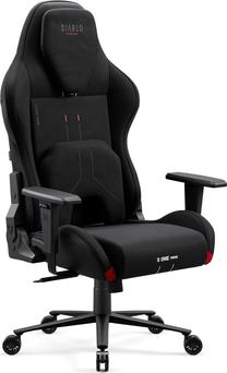 Игровой стул Diablo X-One Prime, 68 x 68 x 122.5 - 132 см, черный цв.
