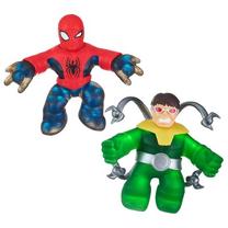 Комплект Moose Toys Heroes Of Goo Jit Zu Spiderman vs Dr. Octopus 41378G, 2 шт., многоцветный