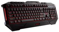 Vadu spēļu tastatūra Asus Cerberus Cerberus, EN/RU, melna krās.