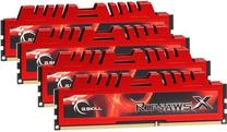 Operatiivmälu (RAM) G.SKILL RipjawsX F3-1866C10Q-32GXL, DDR3, 32 GB, 1866 MHz
