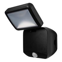 Prožektor liikumisanduriga, seinakinnitus Osram, 4 W, 260 lm, 4000 °K, IP54, must v.