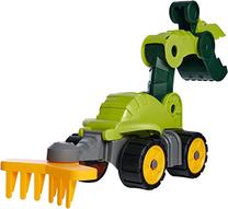 Игрушечный трактор BIG Power Worker Mini Dino T-Rex 800055796, зеленый цв.