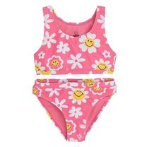 Ujumistrikoo, vaba aja suvi, tüdrukutele Cool Club Smiley World LCG2812859-00, roosa v., 128 cm, 2 tk